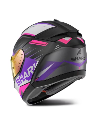 Motosikl dəbilqəsi Shark Ridill 2 Berserk HE1123EKVVM, ölçü M, rəngbərəng
