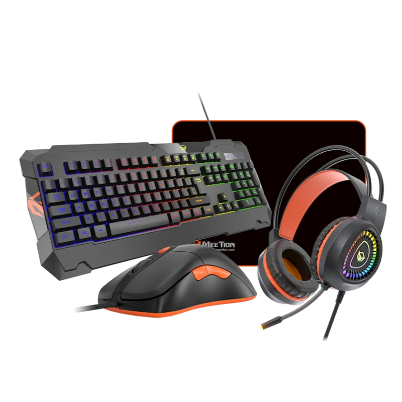 Комплект 4 в 1 (клавиатура, мышь, гарнитура, коврик) Meetion C505 Комплект 4 в 1 (клавиатура, мышь, гарнитура, коврик) Meetion C505