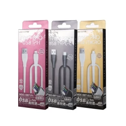 Kabel USB Wekome WDC-097 Type-C Black