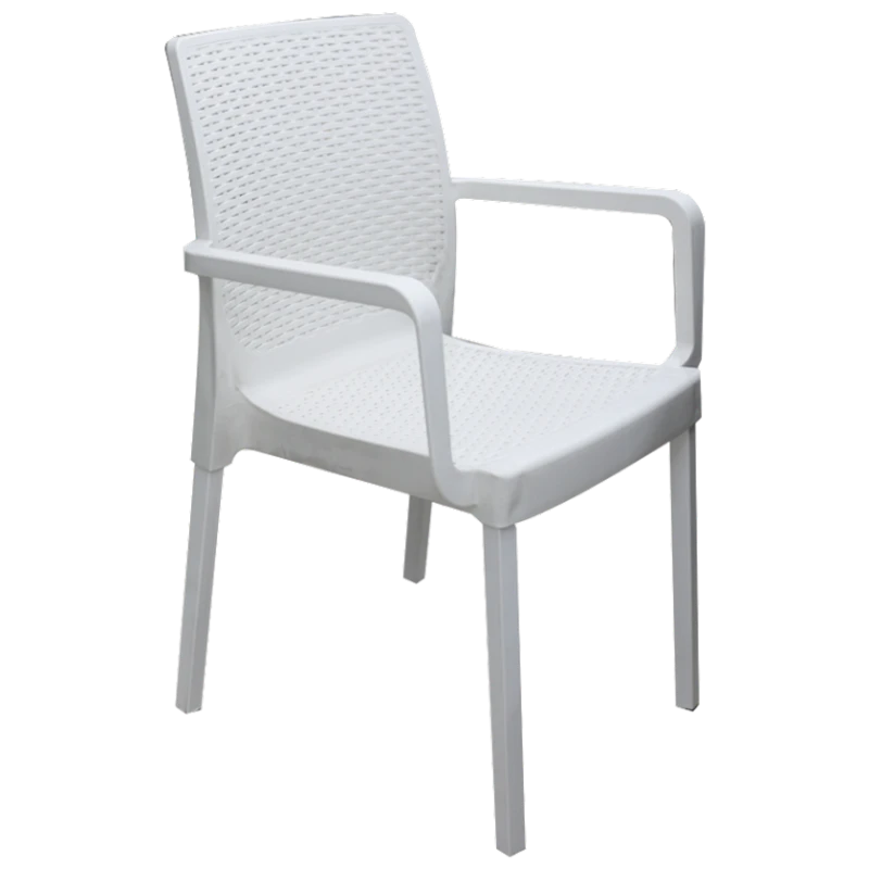 Plastik stul Starlux Napoli, ağ, 54x84.5x51 sm Plastik stul Starlux Napoli, ağ, 54x84.5x51 sm