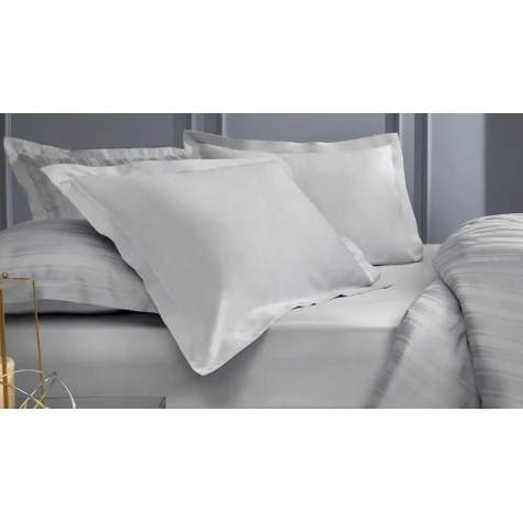 Комплект наволочек Yataş Maisy, 2 шт, 50х70 см, бамбук/хлопок, серый