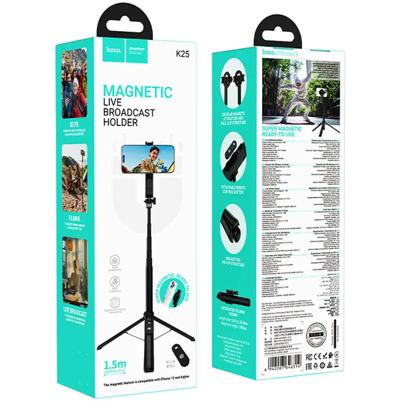 Монопод Hoco K25 AZAKS 1.5 m Монопод Hoco K25 AZAKS 1.5 m