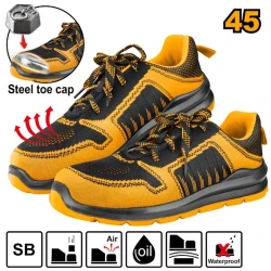 Botlar Ingco SSH81SB.45, narıncı, rezin/polad, ölçü 45