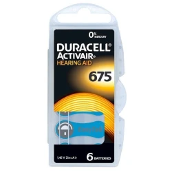 Батарейки Duracell Activair Hearing AID 675 1.45V, 6шт