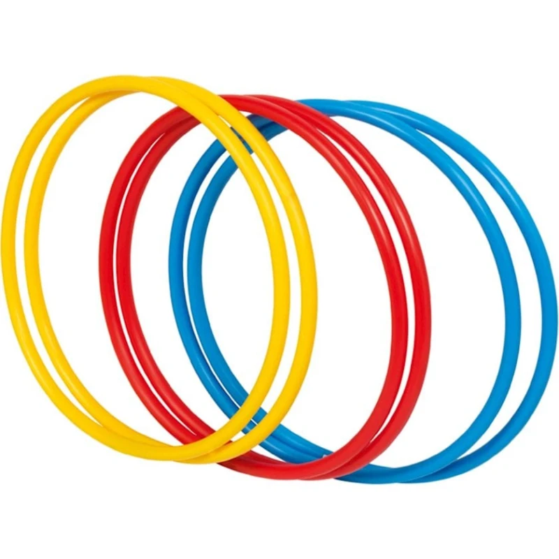 Gimnastik çənbər Athlitech CERCEAUX, Uşaqlar üçün, 50 sm, Sarı/Qırmızı/Göy