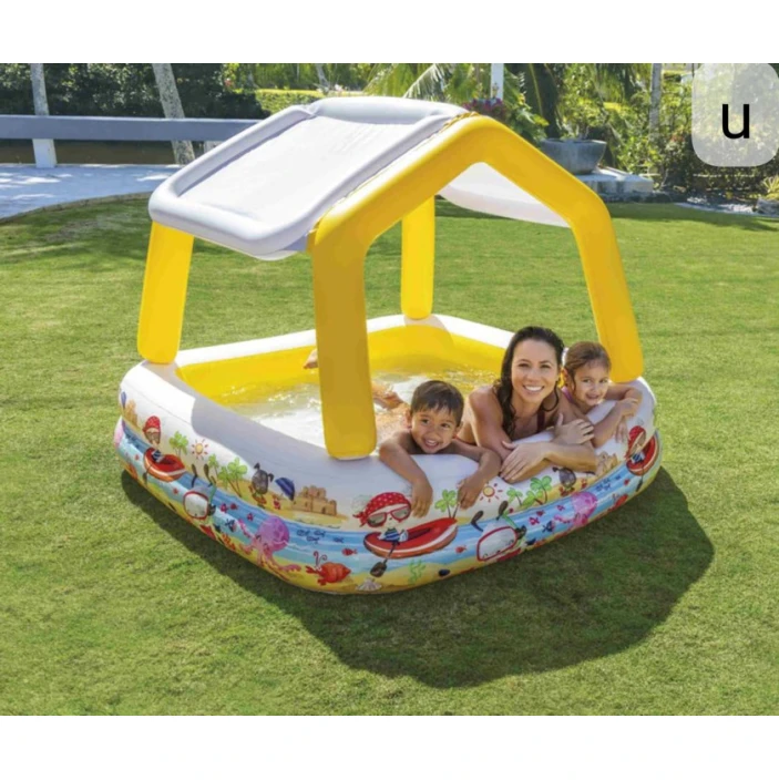 Надувной бассейн желтый Intex 57470 Надувной бассейн желтый Intex 57470