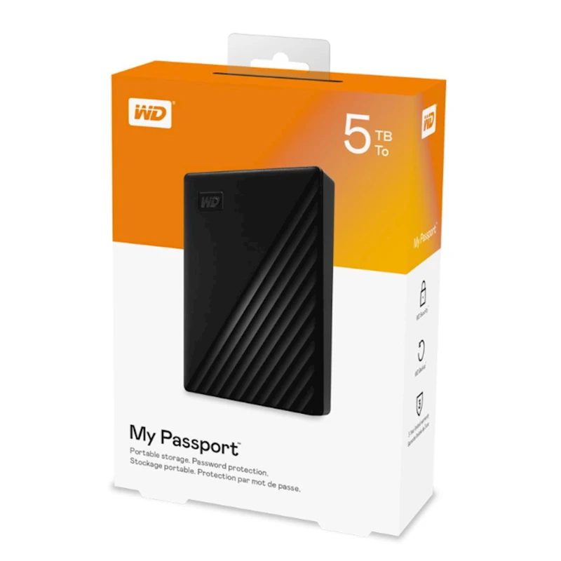 Внешний жесткий диск WD My Passport 5TB USB 3.1 Gen1 Внешний жесткий диск WD My Passport 5TB USB 3.1 Gen1