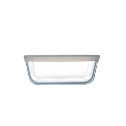 Форма для запекания Pyrex Cook&Store, с крышкой, стекло, прозрачная, 15x15 см, 850 мл