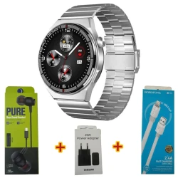 Умные часы Smart Watch h4 Pro Max Silver Steel + Free Gift