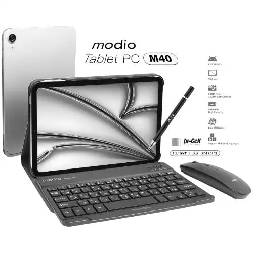 Планшет Modio M40 8GB/256GB Grey Steel Планшет Modio M40 8GB/256GB Grey Steel