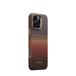 Çexol PITAKA Military-Grade Protective Case Apple iPhone 16 Pro üçün Sunset
