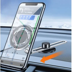 Автомобильный держатель для телефона Wiwu CH025 Silver