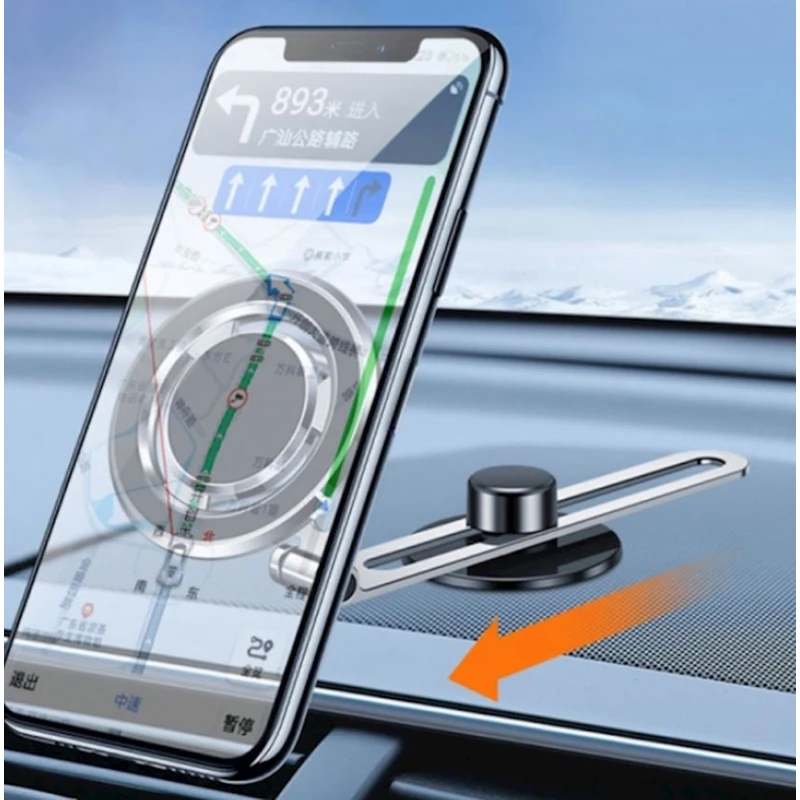 Автомобильный держатель для телефона Wiwu CH025 Silver