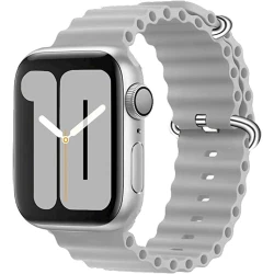 Ремешок для Apple Watch 38/40/41/42/44/45/49 mm Grey Ремешок для Apple Watch 38/40/41/42/44/45/49 mm Grey