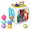 Интерактивная игрушка UGUR059T24, 15x15x17 см, от 8 месяцев, разноцветная Интерактивная игрушка UGUR059T24, 15x15x17 см, от 8 месяцев, разноцветная