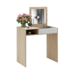 Туалетный столик Art Mebel 36, ламинат, 75x75x45 см, сонома Туалетный столик Art Mebel 36, ламинат, 75x75x45 см, сонома