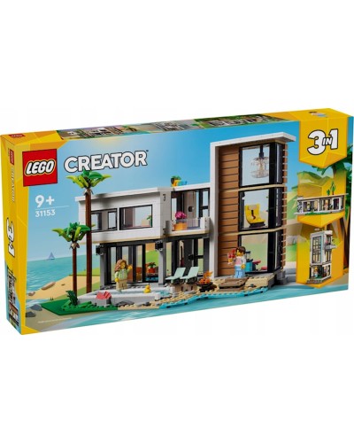 Konstruktor LEGO Modern House V29 31153, 9+ yaş, 939 hissə