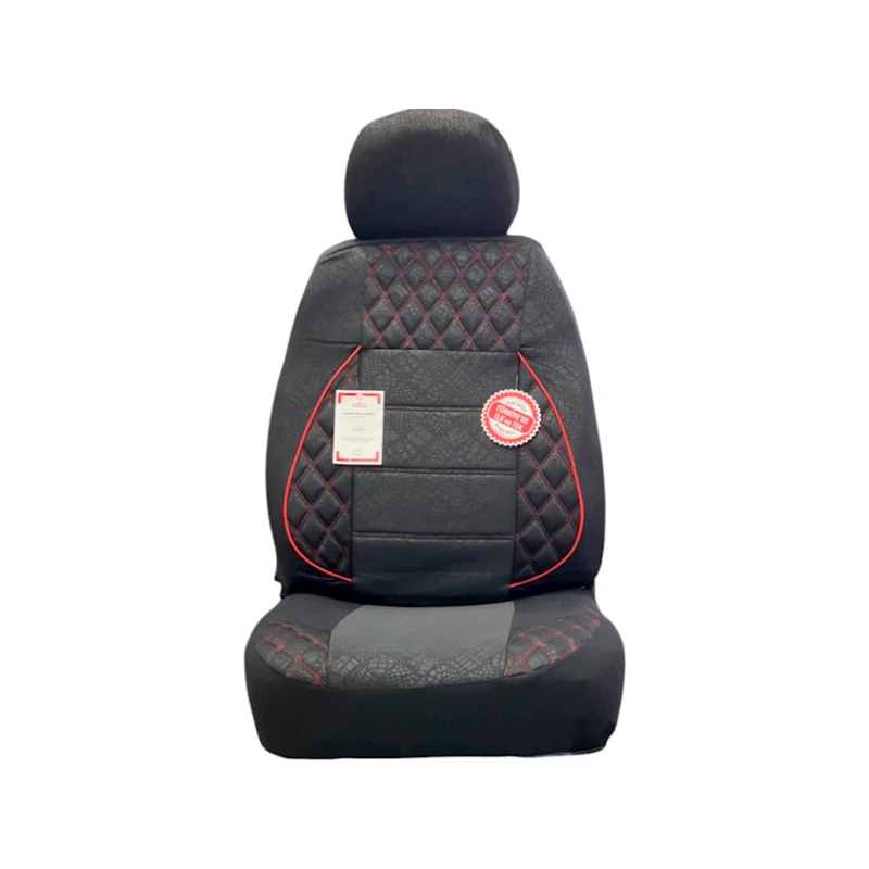 Чехол на сидения Deluxe Boss Duymelı 5, черный/красный Чехол на сидения Deluxe Boss Duymelı 5, черный/красный