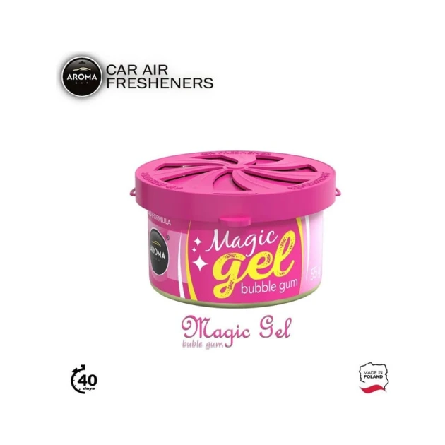 Ароматизатор для автомобиля Aroma Car Magic Gel Bubble Gum, 55 г Ароматизатор для автомобиля Aroma Car Magic Gel Bubble Gum, 55 г