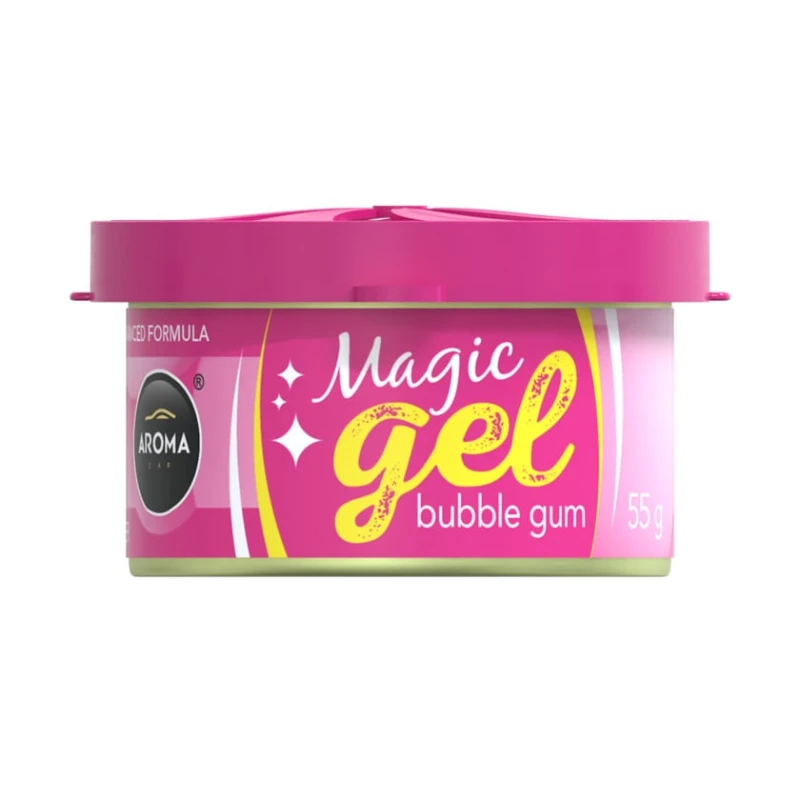 Ароматизатор для автомобиля Aroma Car Magic Gel Bubble Gum, 55 г Ароматизатор для автомобиля Aroma Car Magic Gel Bubble Gum, 55 г