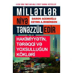 Книга Qanun Nəşriyyatı Millətlər niyə tənəzzül edir, автор Daron Acemoğlu, Ceyms A.Robinson