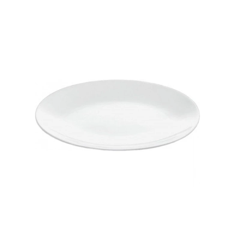 Тарелка обеденная Wilmax WL-991015/A круг, 25.5 см, фарфор, белый Тарелка обеденная Wilmax WL-991015/A круг, 25.5 см, фарфор, белый