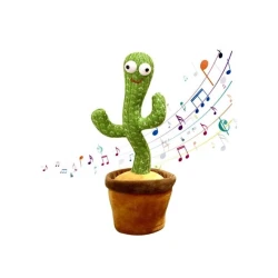 Интерактивная игрушка-кактус, зеленый Интерактивная игрушка-кактус, зеленый
