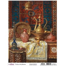 Dekupaj üçün düyü kağızı Cadence A3 Antique Collection AC-07 30x42 sm