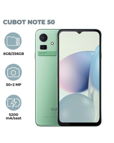 Smartfon Cubot Note 50 8GB/256GB Green