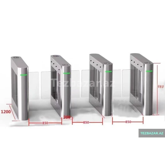 Bridge style tripod turnstile