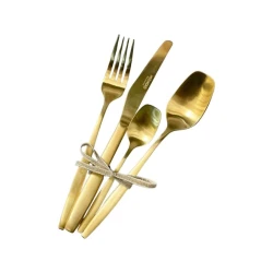 Süfrə ləvazimatları dəsti Mondo 6 nəfərlik 24 parça, paslanmayan polad