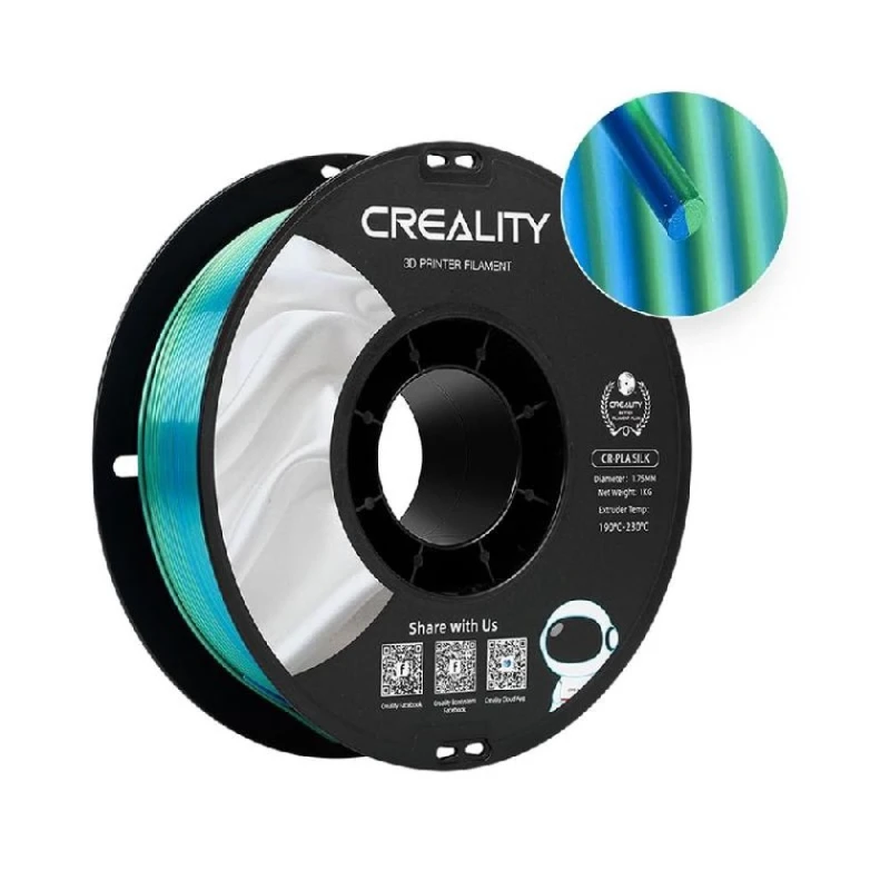 Пластик для 3D принтера Creality CR-Silk Blue-Green 1.75mm 1kg Пластик для 3D принтера Creality CR-Silk Blue-Green 1.75mm 1kg