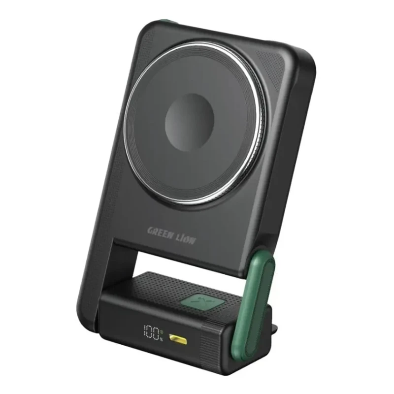Внешний аккумулятор Green Lion Rotex MagSafe 10000 mAh Black Внешний аккумулятор Green Lion Rotex MagSafe 10000 mAh Black
