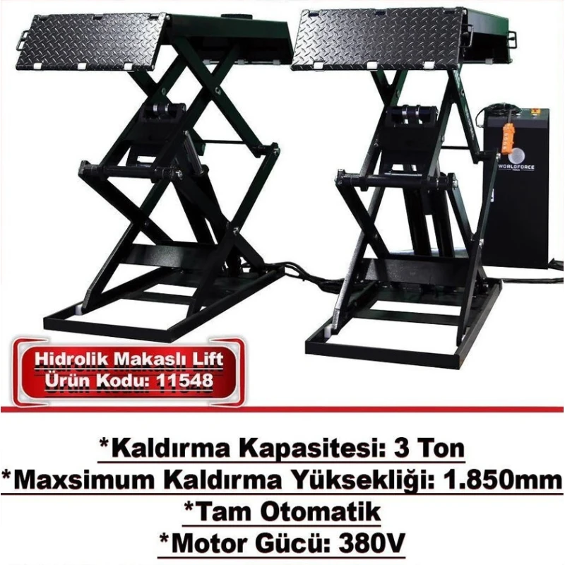 Qaldırıcı Worldforce 11548, 3 T Qaldırıcı Worldforce 11548, 3 T