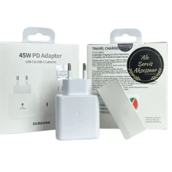 Сетевое зарядное устройство Samsung 45W PD Adapter USB-C to USB-C Cable Сетевое зарядное устройство Samsung 45W PD Adapter USB-C to USB-C Cable