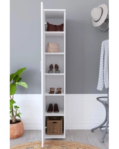 Stellaj Ev Plus, 30x33x172 sm, LDSP, ağ