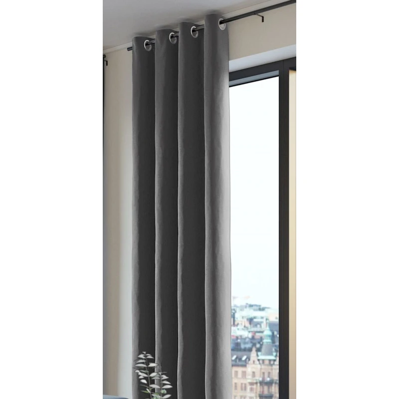 Штора JYSK Totak 1x140x300 см, серый Штора JYSK Totak 1x140x300 см, серый