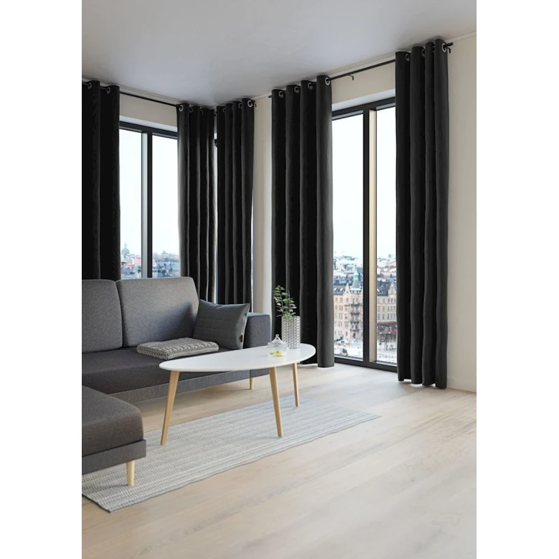 Штора JYSK Totak 1x140x300 см, серый Штора JYSK Totak 1x140x300 см, серый