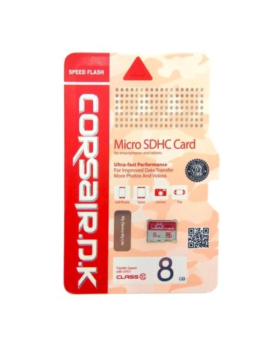 Yaddaş kartı Corsair 8GB MicroSDHC Class 10