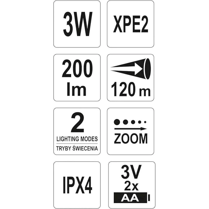Фонарь Yato YT-08565 Фонарь Yato YT-08565