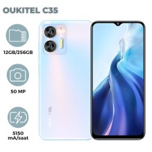 Smartfon Oukitel C35 12GB/256GB Light Blue (6931940771191)