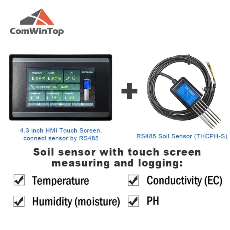 Датчик температуры и влажности HMI