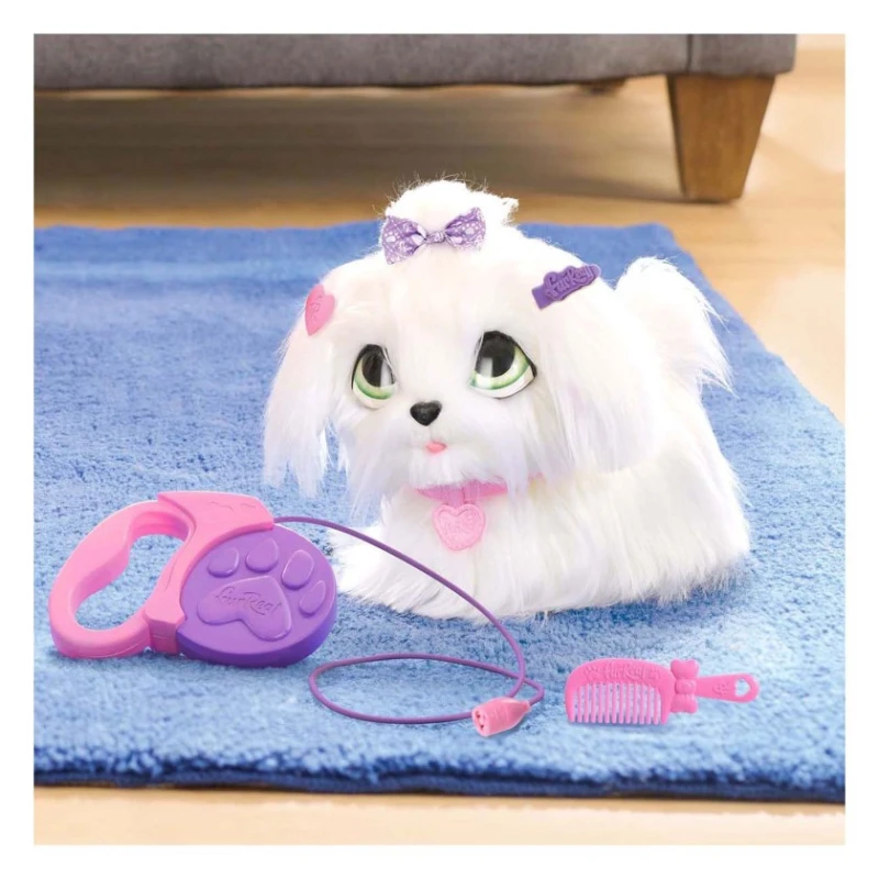 İnteraktiv yumşaq oyuncaq Just Play FurReal Gogo, plüş, ağ İnteraktiv yumşaq oyuncaq Just Play FurReal Gogo, plüş, ağ