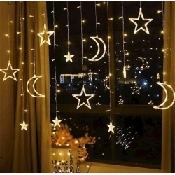 Yeni il üçün işıq dekor Rasik shop ''Ulduzlar və aylar'' 3x1 m