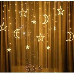 Yeni il üçün işıq dekor Rasik shop ''Ulduzlar və aylar'' 3x1 m