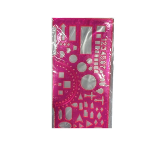 Линейка Oyal SL1156, пластик, разноцветная