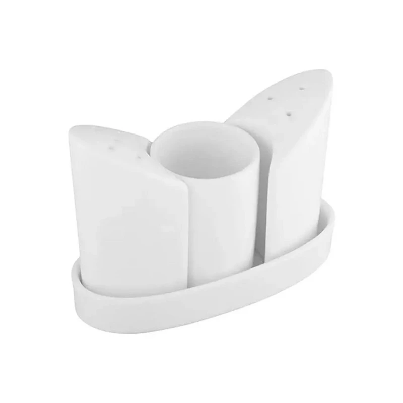 Набор для специй Wilmax 996117, Sp, 4 предмета, фарфор, белый Набор для специй Wilmax 996117, Sp, 4 предмета, фарфор, белый