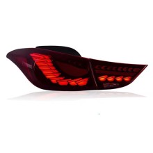 Arxa LED fənər Dragon Red Hyundai Elantra 2010-2015 üçün