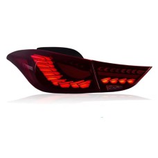 Arxa LED fənər Dragon Red Hyundai Elantra 2010-2015 üçün