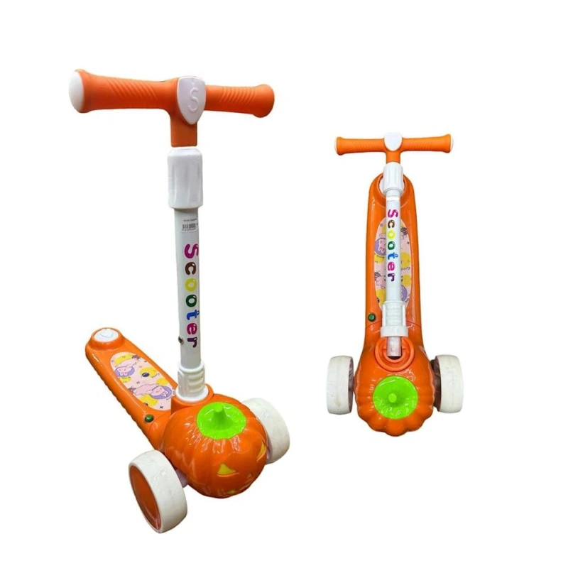 Uşaq üçün samokat 2134O, narıncı, 25x62x72 sm